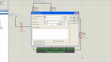 proteus isis Single Stage Amplifier By jayendra Kumar.wmv