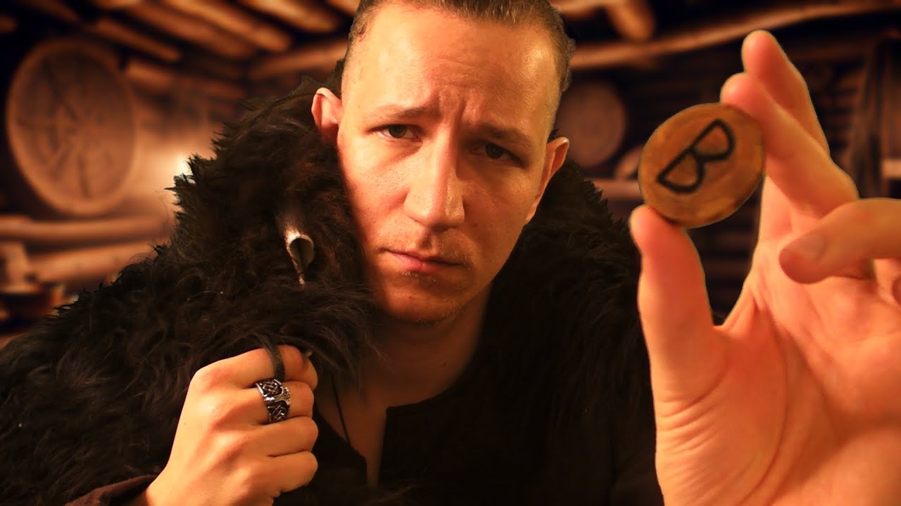 ASMR Viking Roleplay | Preparing you for battle and casting runes ...