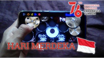Hari Merdeka (17 Agustus Th 45) Real Drum Cover