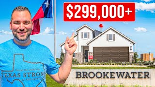 CHEAPEST & Most AFFORDABLE New Homes Near Houston! 🔥 Brookewater in Rosenberg TX [Full Tour]
