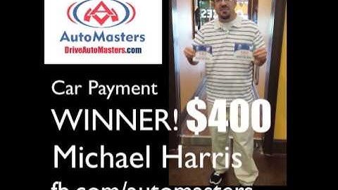 AutoMasters Car Payment Winner May 2013 - Michael Harris