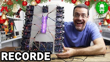 😱 Mais de 20 Arduinos sincronizados num projeto. Testamos o poder da biblioteca A2A.