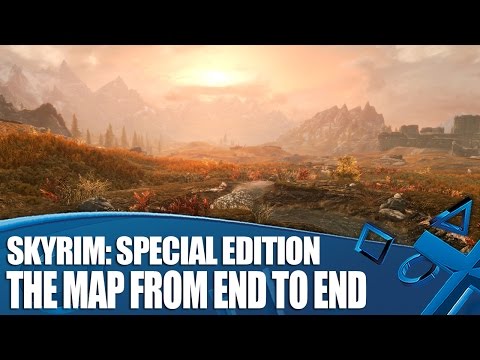 Skyrim: Special Edition - The Map From End To End