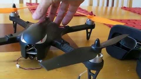 Install Eachine TX03 in a MJX Bugs3 for FPV