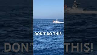 Bow Riding Is Dangerous