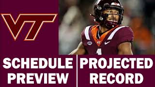 Virginia Tech Football 2024 Schedule Preview & Record Projection Wealth