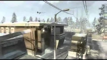 ballistic knife over the map: COD black ops