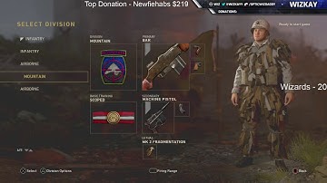 WizKay Call of Duty WWII Competitive SnD Class Setup