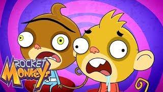 Rocket Monkeys Doctor Is Out & Destroy All Bananas Full Episode Cartoons For Kids