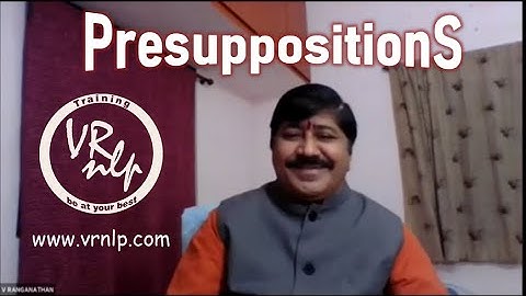 NLP Presuppositions for managers