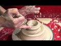 Делаем чайник (часть 1).Making/Trowing a clay pottery tea pot. Part1