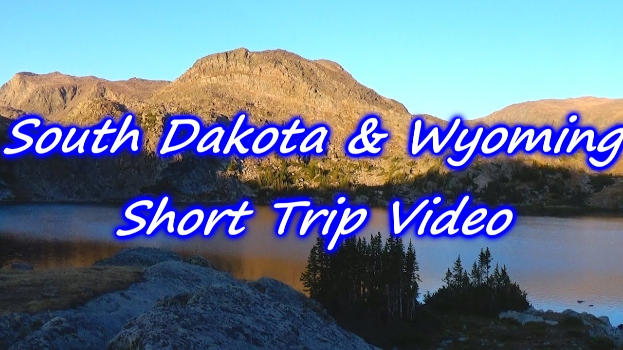 South Dakota & Wyoming Backpacking/Hiking Trip Short Video YouTube