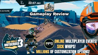 Mad Skills Motocross 3 (Gameplay Review) | game ini cukup sulit untuk dimainkan | #motocross screenshot 2