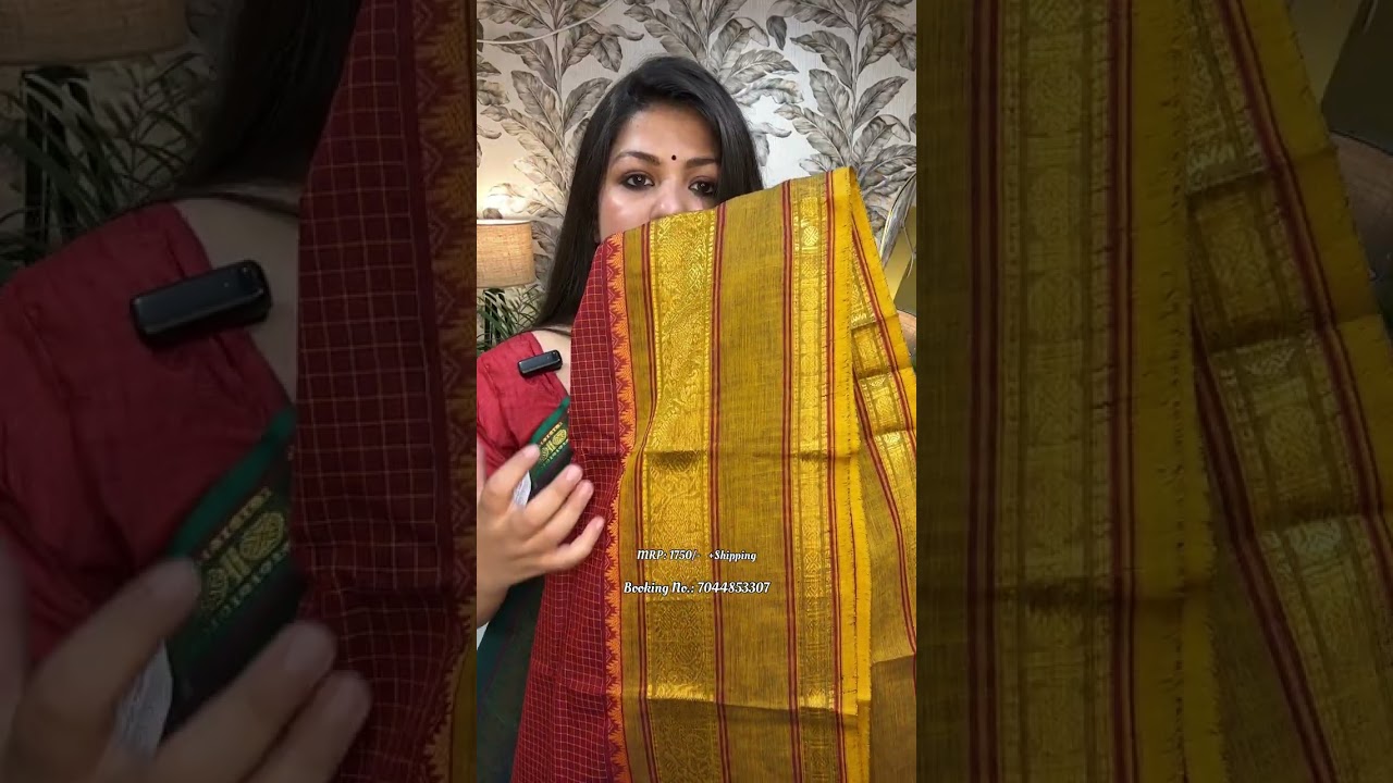 Powerloom Kanchi Cotton Saree | Elegant Cotton Collection | Nandita Nandini Kolkata