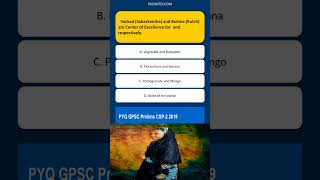 Vadrad Sabarkantha And Kukma Kutch Are Center Of Excellence For        And        Respectively