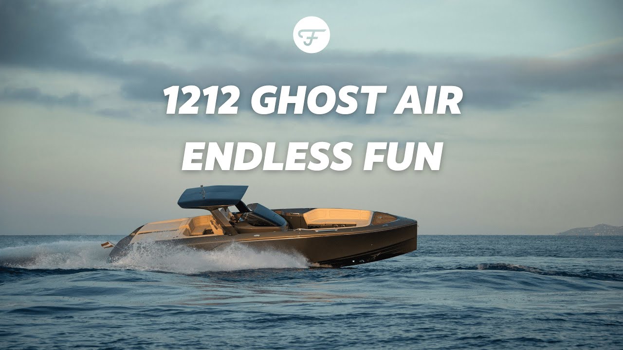⁣Now Presenting: the Frauscher 1212 Ghost Air • Frauscherboats