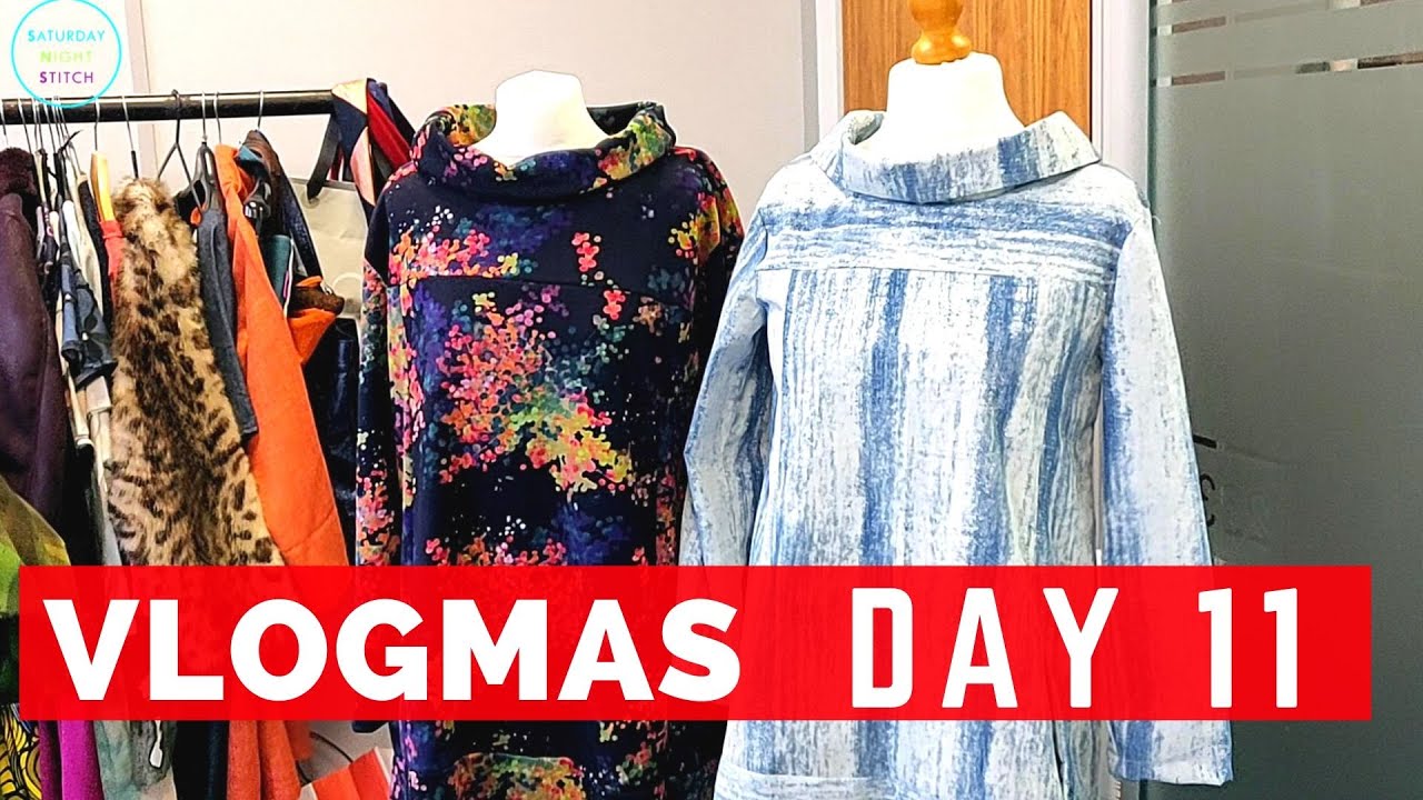 Vlogmas Day 11 Bulletproof Coffee, Sew Different Studio, Instant Pot Leek & Tomato Soup