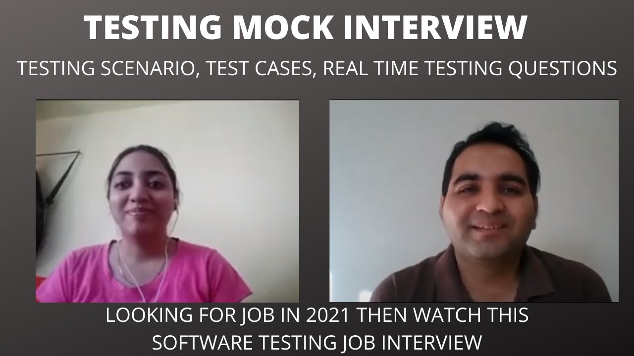 Testing Interview Questions| Manual| Test Scenario| Test Cases ...
