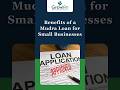 GrowiFin Finance - Benefits of a Mudra Loan for Small Businesses