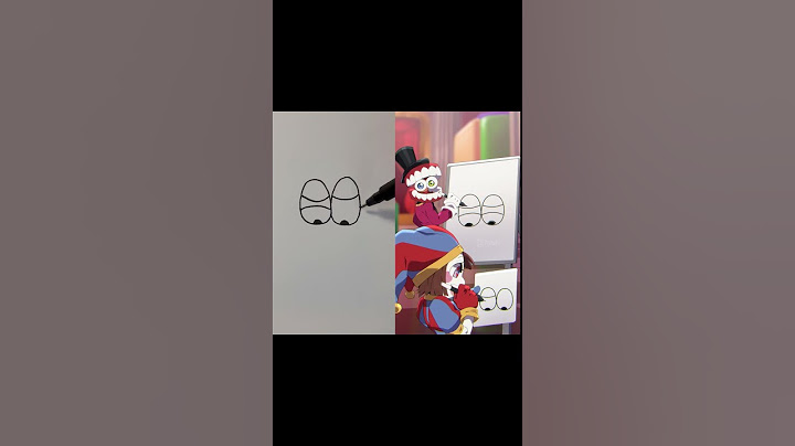 Drawing with Caine and Pomni: Original VS Animation (The Amazing Digital Circus Animation) @fash