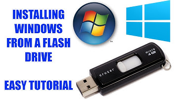 How to Install Windows From a Flash Drive [Windows 7/8 Tutorial]