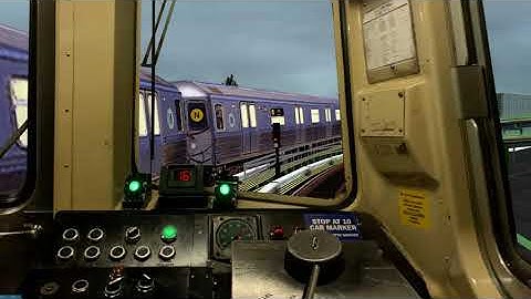 OpenBVE N line - Ditmars Blvd-Astoria to Coney Island-Stillwell Avenue