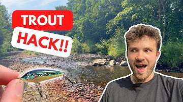 Trout Fishing - How to CHEAT! (SIMPLE Method, HUGE Results)