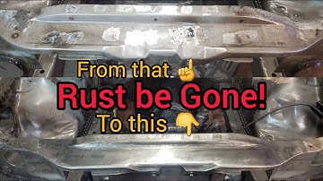 Upper Radiator Support Rust Repair on the Banana Mobile || Project RB-S12 200sx || Flux Core MIG