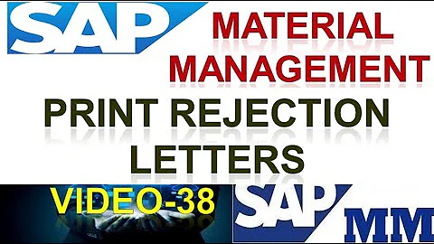 How to Configure Print Rejection Letter in Material Management | Print Rejection  | DK TECHNOLOGIES
