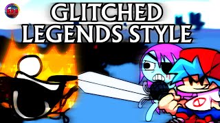 Glitched Legends but if it was a BFDI concept song… | ZayDash Animates