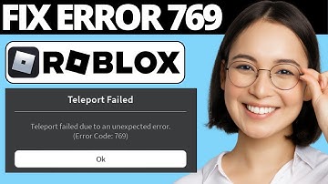 How To Fix Roblox Error Teleport Failed Error Code 773 - PC