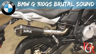 TOP 10 BEST SPORTS EXHAUST BMW G 310 GS - G 310GS BRUTAL SOUND - GRR