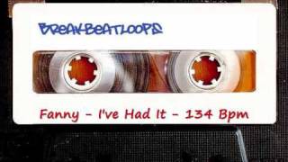 Breakbeat loops - Fanny - I've Had It - 134 Bpm