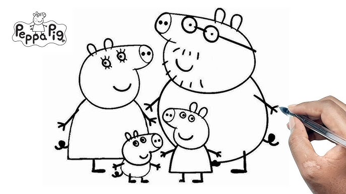 Como Desenhar a Peppa Pig - (How to Draw Peppa Pig) - SLAY DESENHOS #105 