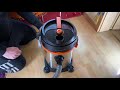 TACKLIFE Stainless Steel Vacuum cleaner, 6 Gallon Wet + Dry prof. cleaner unboxing and instructions