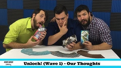 Unlock! *Wave 1* Escape Adventures - Our Thoughts (Board Game)