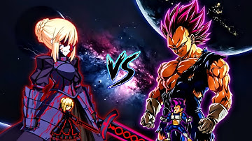 Alter Saber TP OP V2 (New) VS Vegeta DBS OP (all form) in Jump Force Mugen