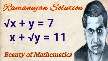 Ramanujan Solution – Solve This System of Equations – Quick & Simple Explanation in Bengali