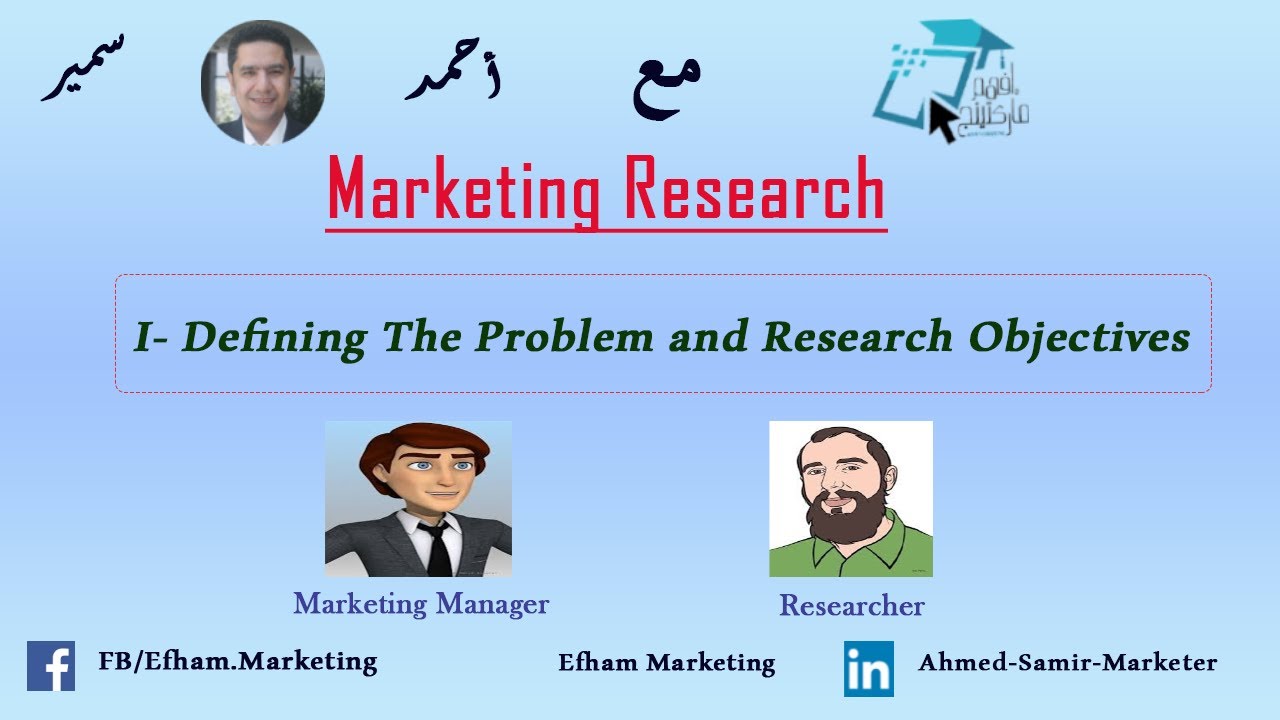 define the problem marketing research