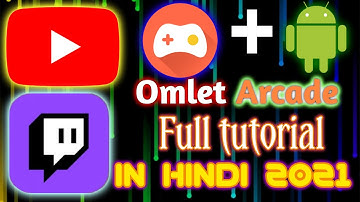 Omlet Arcade tutorial in Hindi 2021. All glitches Fixed Stream with internal and external Audio.