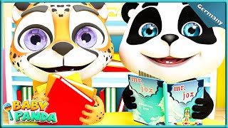 Schlag ein Buch auf📗📖📚 - Babylieder – Kinderreime und Kinderlieder Baby Panda - Deutsch #57