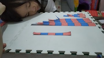 Montessori "Subtraction with the Small Number Rods"