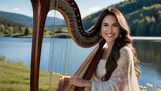 Heavenly Harp Music 😌 Serene Music for Ultimate Relaxation