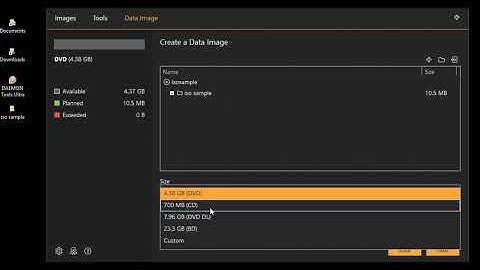 How to create an ISO image file with Daemon Tools Ultra