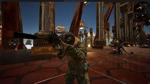 Unreal Engine 5.3 - AI Behavior System - AI War with different Soldiers, Aliens & more (Part 2) - 4K