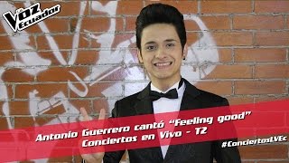 Antonio Guerrero cantó “Feeling good” -  Conciertos en Vivo - T2 - La Voz Ecuador