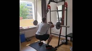 Barbell Front Squat - Concentric