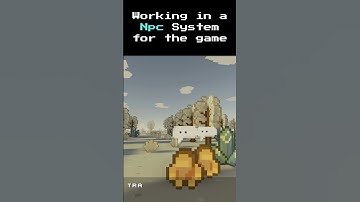 Working in a Npc system for the game #3d #3dgamedevelopment #game #pixelart #pixelgame #indiegame