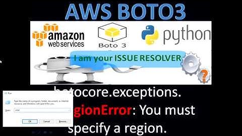 AWS SDK - Boto3 (Python Library) Installation, Setup & Setup Issues
