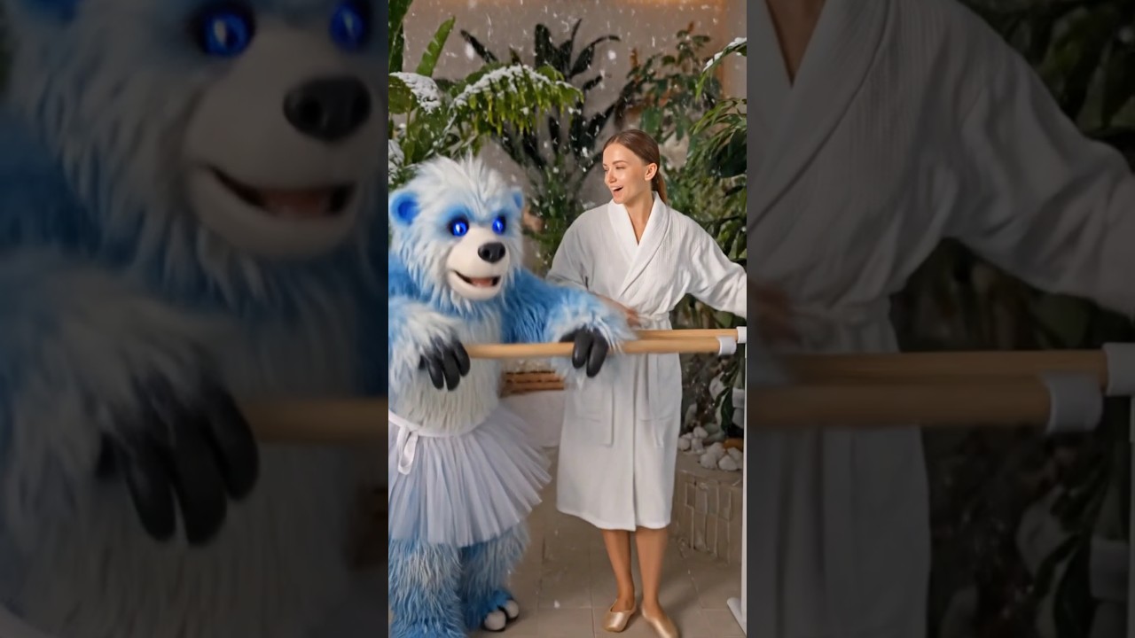 My New Favorite Dance Partner! 🧸✨ 